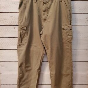 Men's Wrangler Tan Cargo Pants